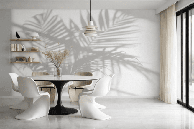Palm Shadow Play