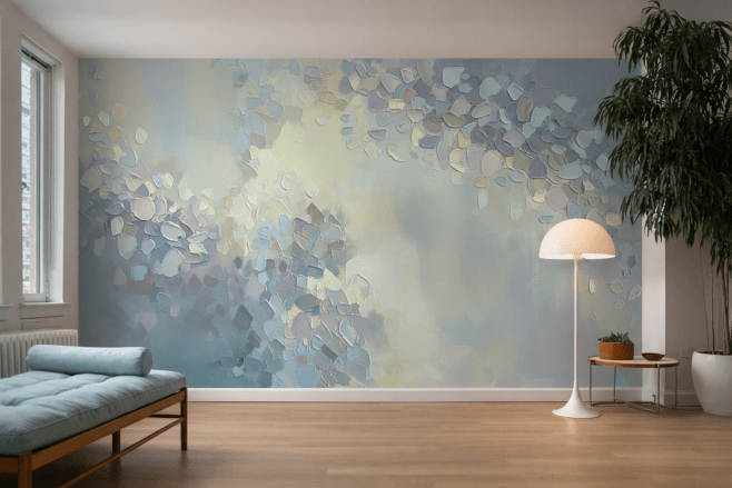Pastel Petal Drift