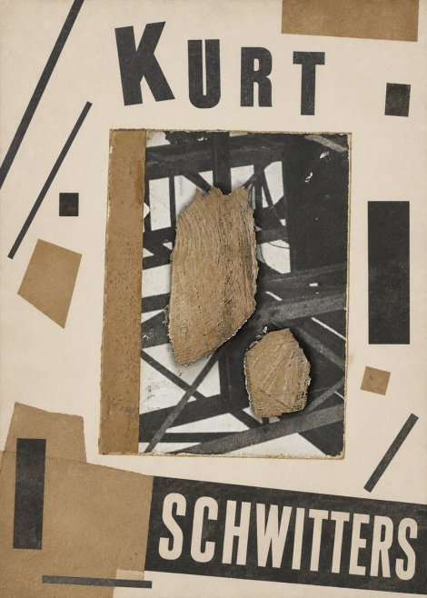 Kurt Schwitters Merz Collage with Found Objects No5 - Poster