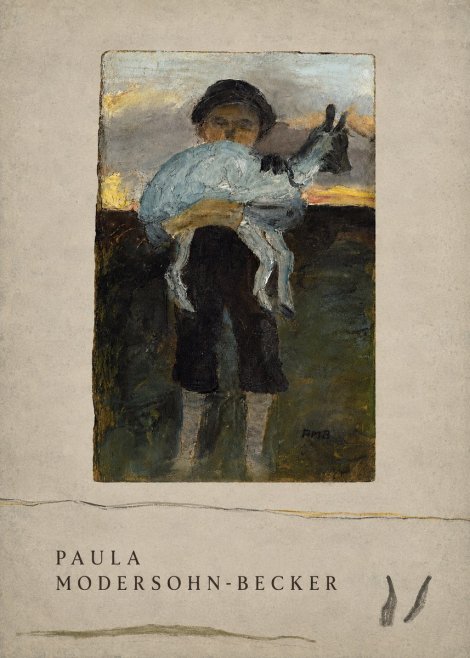 Paula Modersohn-Becker Boy with Goat No5 - Poster