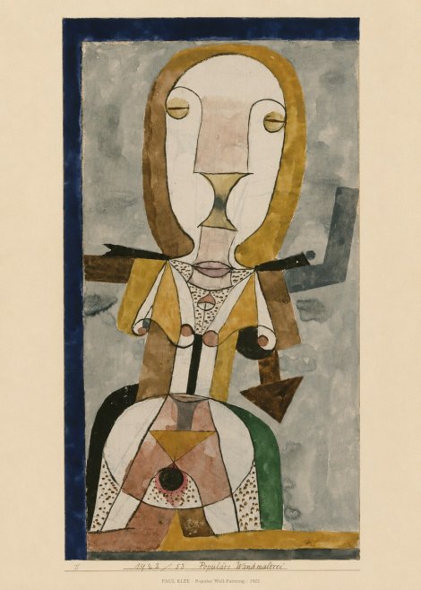 Paul Klee Popular Wall-painting No6 - Poster