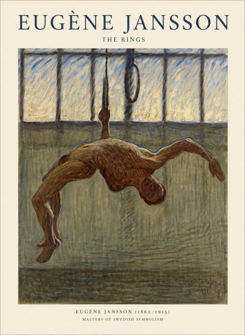 Eugène Jansson The Rings No1 - Poster