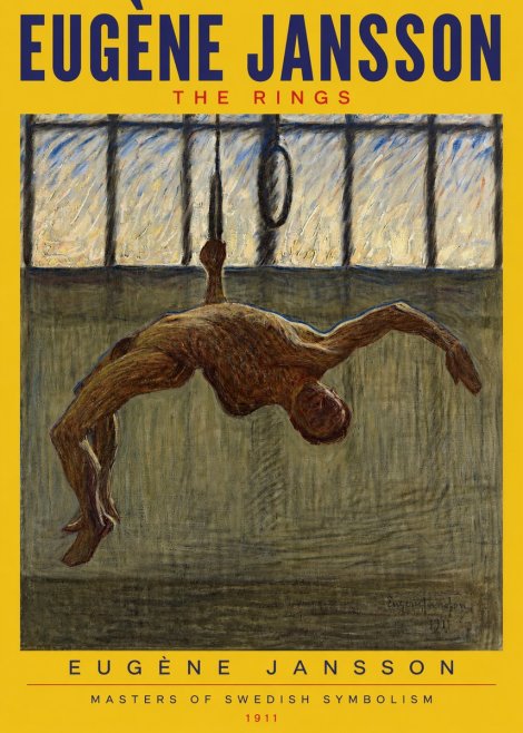 Eugène Jansson The Rings No2 - Poster