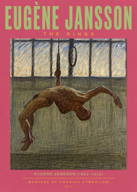 Eugène Jansson The Rings No3 - Poster
