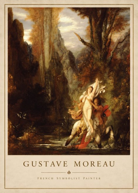Gustave Moreau Jupiter and Semele I No5 - Poster