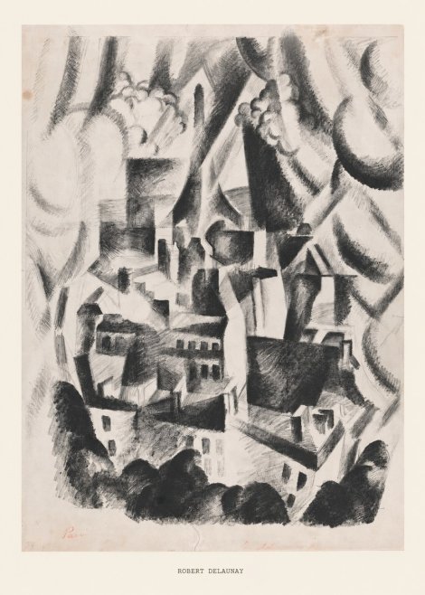 Robert Delaunay Vue Sur La Ville No6 - Poster