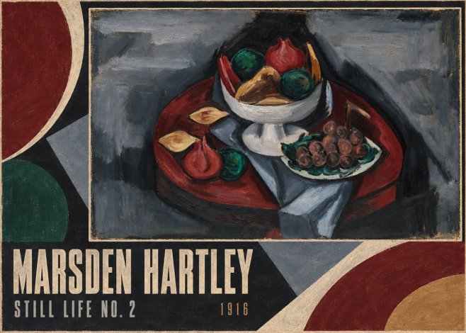 Marsden Hartley Still Life No. 2 No4 - Poster