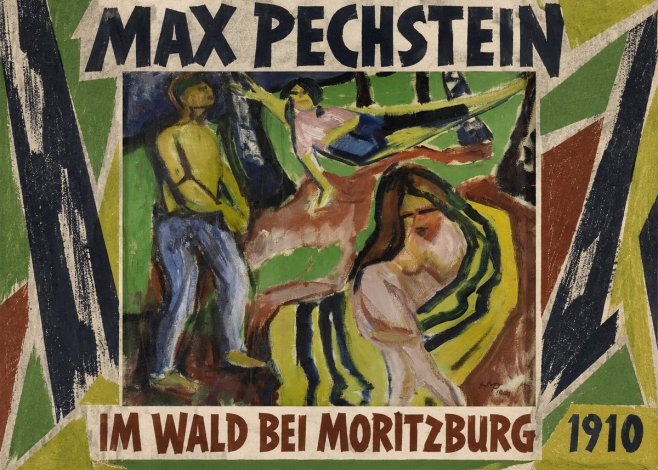 Max Pechstein Im Wald Bei Moritzburg No1 - Poster