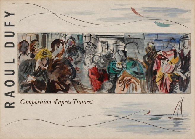 Raoul Dufy Composition D'après Tintoret No5 - Poster