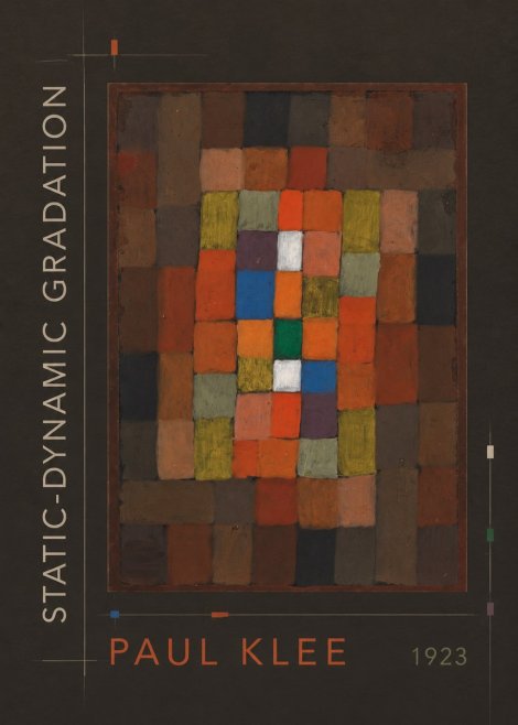 Paul Klee Static-dynamic Gradation No5 - Poster
