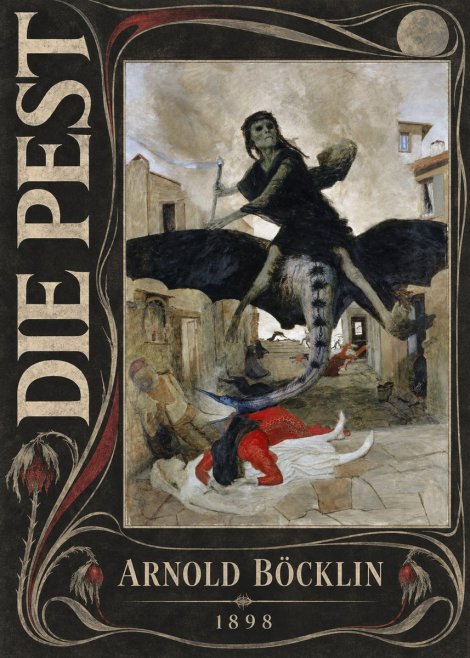 Arnold Böcklin Die Pest I No5 - Poster