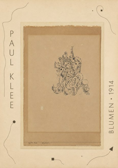 Paul Klee Blumen I No3 - Poster