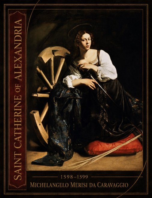 Michelangelo Merisi da Caravaggio Saint Catherine of Alexandria I No2 - Poster