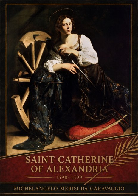 Michelangelo Merisi da Caravaggio Saint Catherine of Alexandria I No4 - Poster