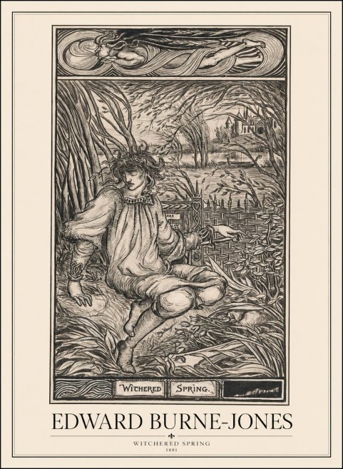 Edward Burne-Jones Withered Spring No1 - Poster