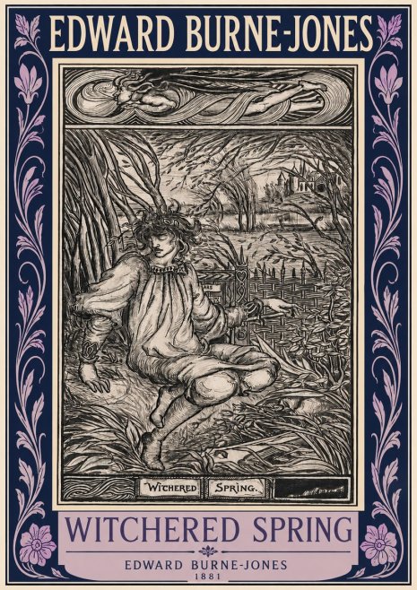 Edward Burne-Jones Withered Spring No3 - Poster