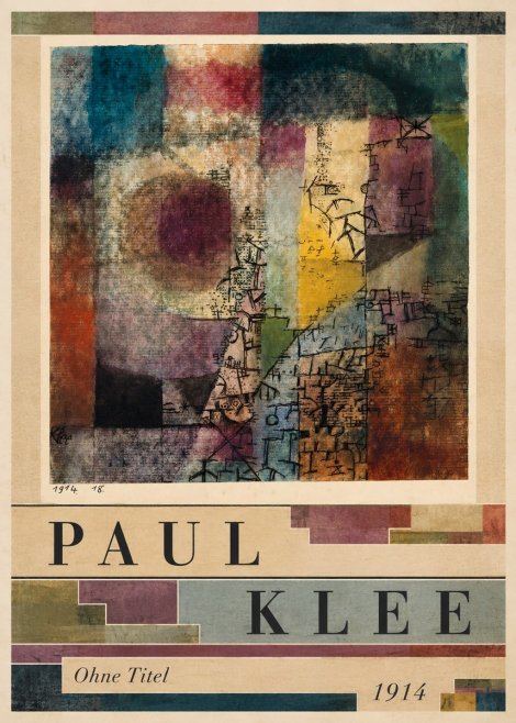 Paul Klee Ohne Titel I No3 - Poster