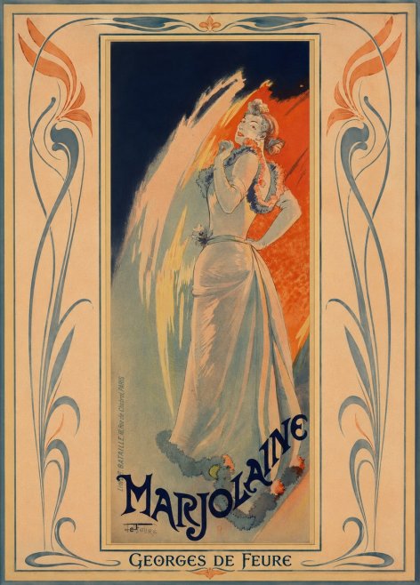 Georges de Feure Marjolaine No1 - Poster