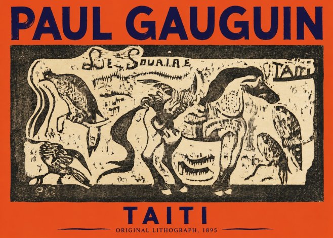 Paul Gauguin Taiti No2 - Poster