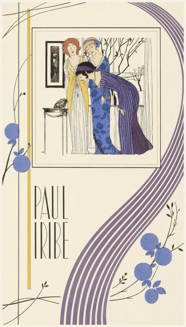 Paul Iribe Three Women and a Frog No6 - Poster