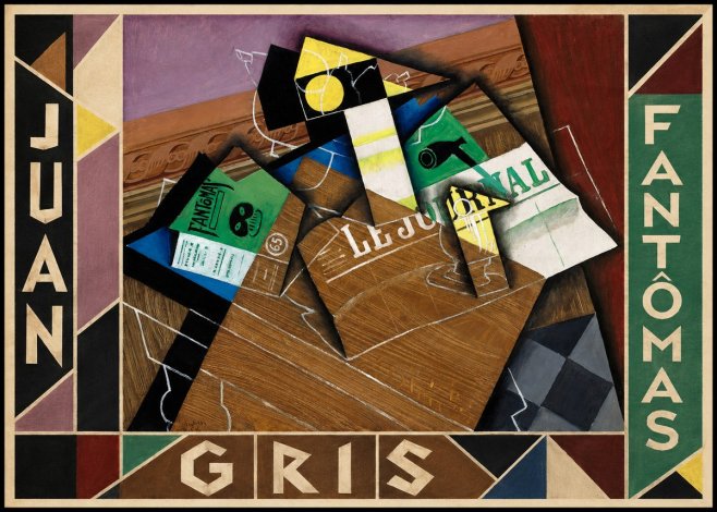 Juan Gris Fantômas I No1 - Poster