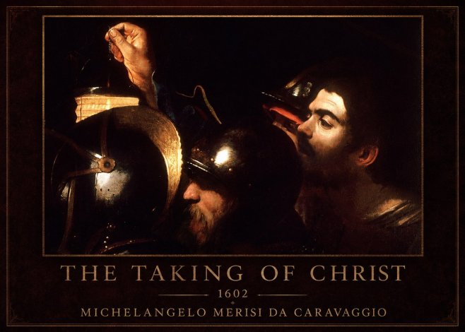 Michelangelo Merisi da Caravaggio The Taking of Christ I No1 - Poster