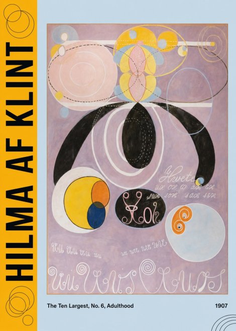 Hilma af Klint The Ten Largest, No. 6, Adulthood No2 - Poster