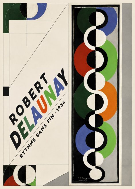 Robert Delaunay Rythme Sans Fin I No3 - Poster