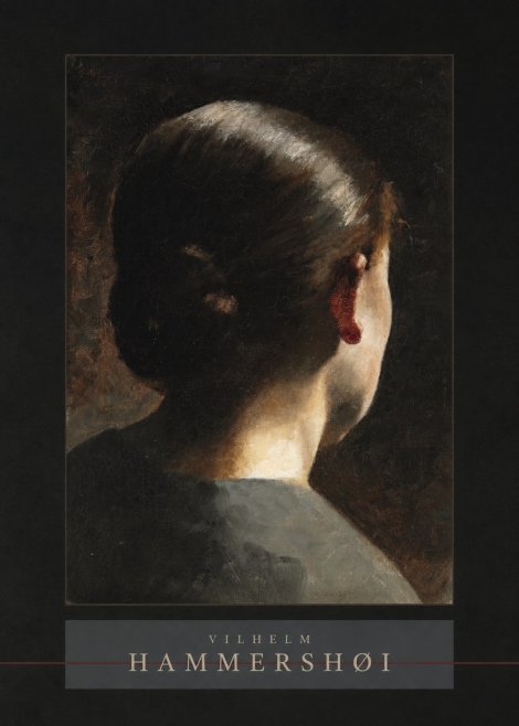Vilhelm Hammershøi Woman from Behind No3 - Poster