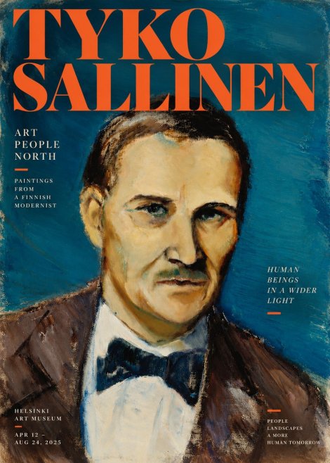 Tyko Sallinen Portrait of a Man I No2 - Poster