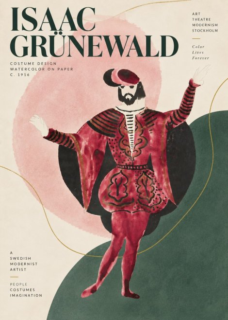 Isaac Grünewald Costume Design II No5 - Poster