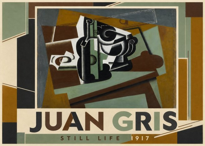 Juan Gris Still Life I No1 - Poster