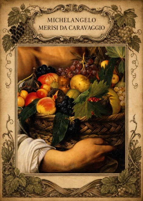 Michelangelo Merisi da Caravaggio Basket of Fruit No4 - Poster