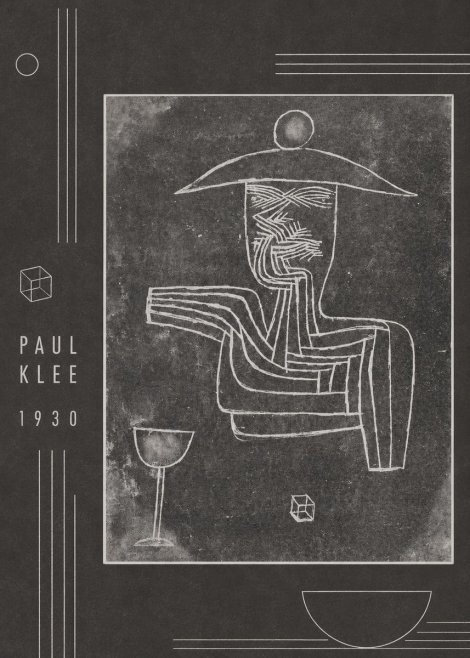 Paul Klee Figure of a Seer No2 - Poster