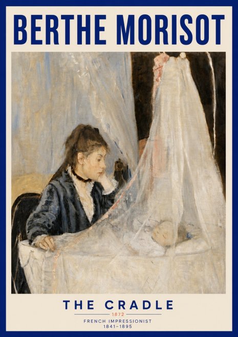 Berthe Morisot The Cradle No5 - Poster