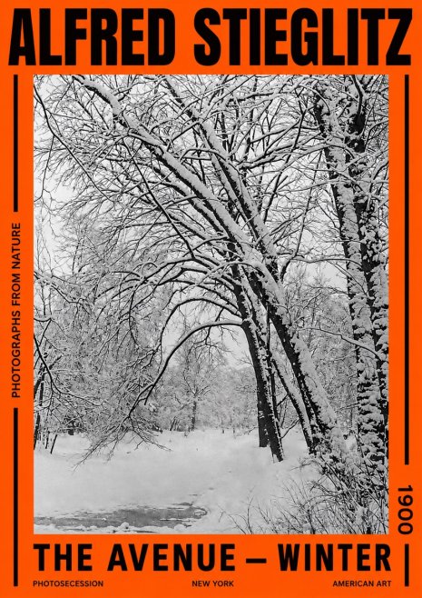 Alfred Stieglitz The Avenue – Winter No2 - Poster