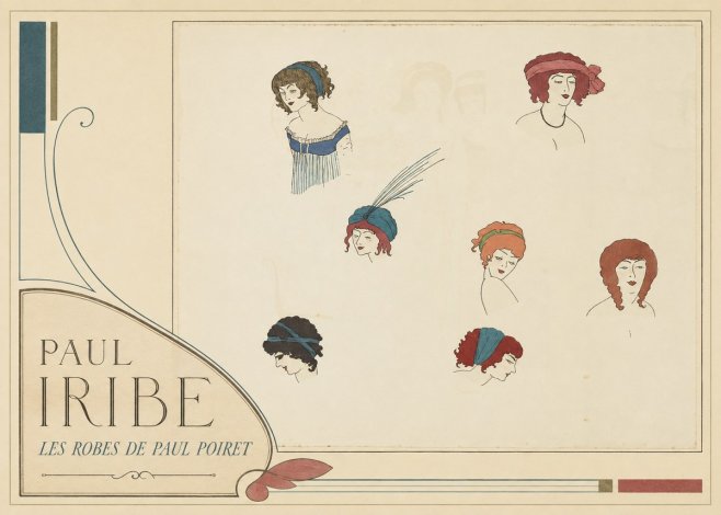 Paul Iribe Les Robes De Paul Poiret No3 - Poster