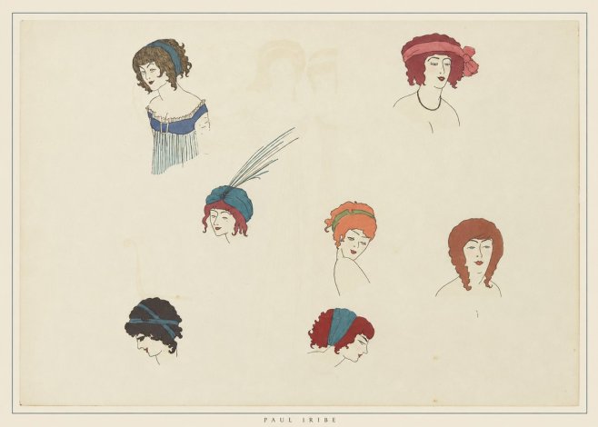 Paul Iribe Les Robes De Paul Poiret No4 - Poster
