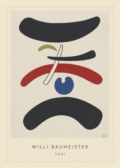 Willi Baumeister Tori No3 - Poster