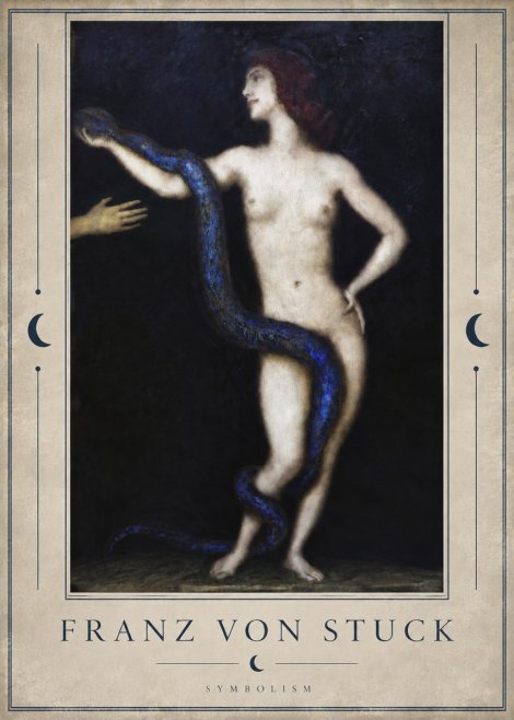 Franz von Stuck Sin No3 - Poster