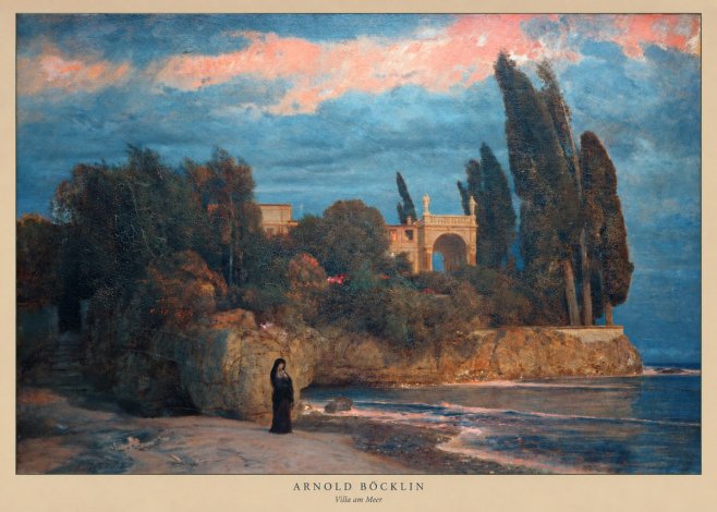 Arnold Böcklin Villa Am Meer No2 - Poster