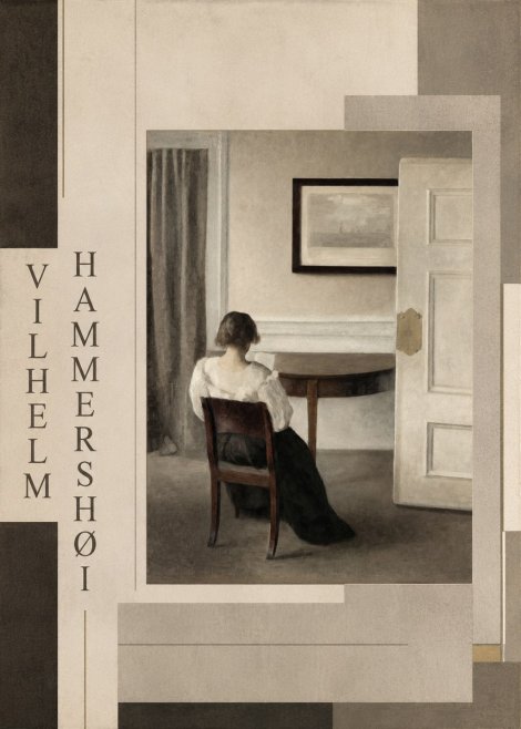 Vilhelm Hammershøi Interior with a Woman, Strandgade 30 No4 - Poster