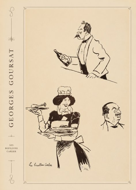 Georges Goursat Les Bouillons Carlier I No4 - Poster