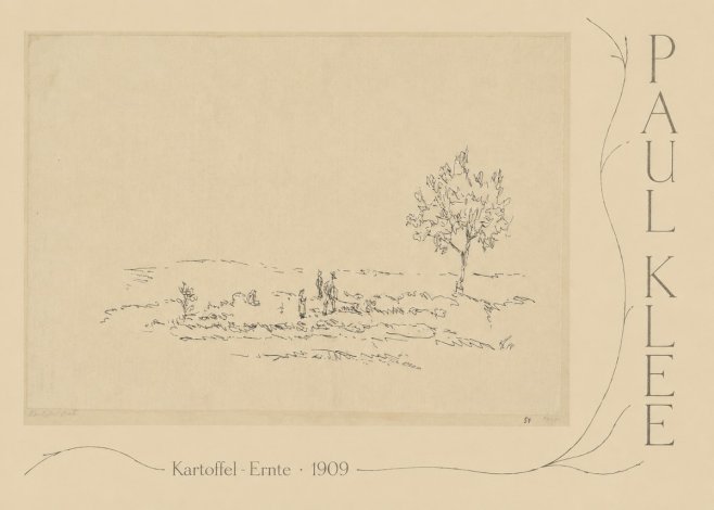 Paul Klee Kartoffel-ernte No5 - Poster