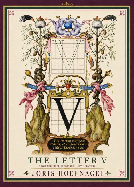 Joris Hoefnagel The Letter V No4 - Poster