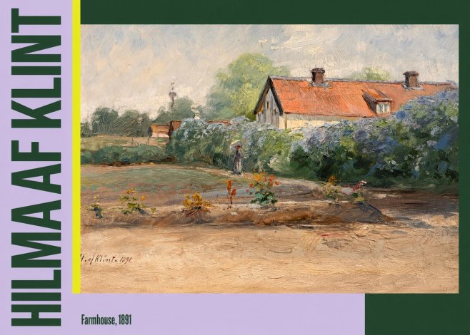 Hilma af Klint Farmhouse, 1891 No3 - Poster