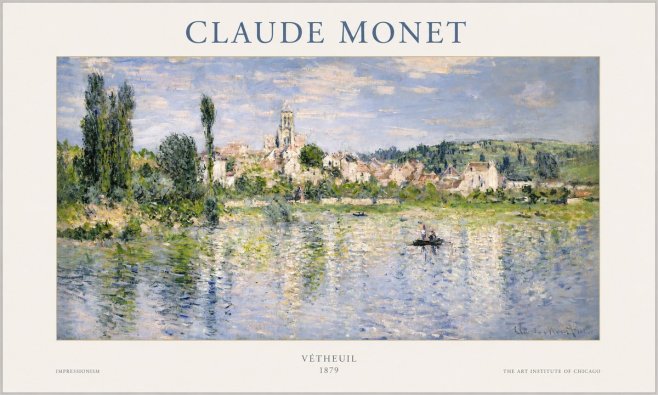 Monet Vétheuil No1 - Poster