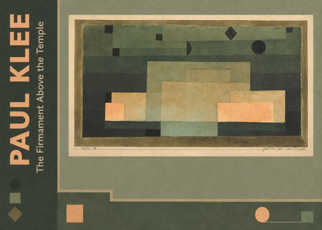 Paul Klee The Firmament Above the Temple No2 - Poster