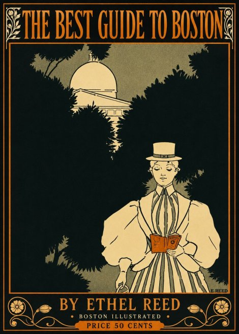 Ethel Reed The Best Guide to Boston No4 - Poster