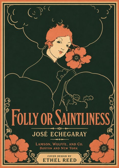 Ethel Reed Folly or Saintliness No4 - Poster